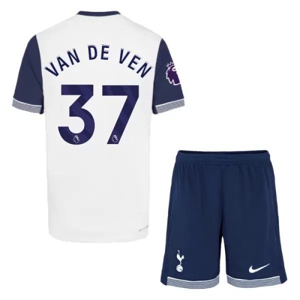 Tottenham Hotspur Van De Ven 37 Hjemmetrøye Barn 2024/2025