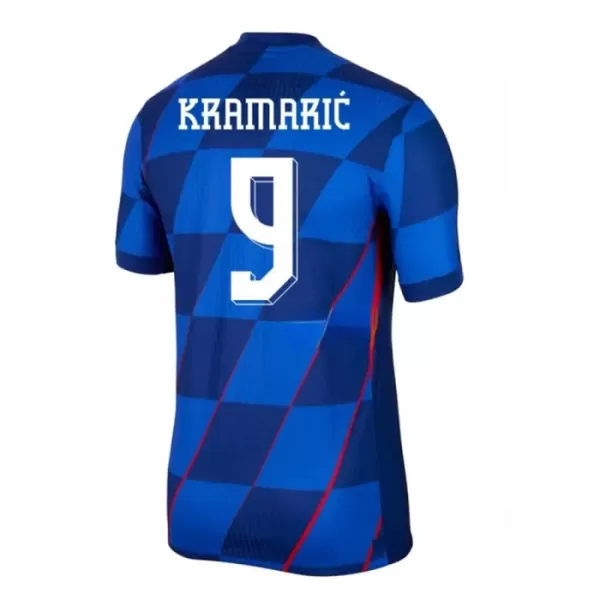 Kroatia Kramaric 9 Bortetrøye EM 2024