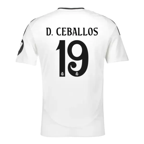 Real Madrid D. Ceballos 19 Hjemmetrøye 2024/2025