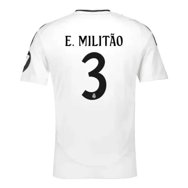 Real Madrid Éder Militão 3 Hjemmetrøye 2024/2025