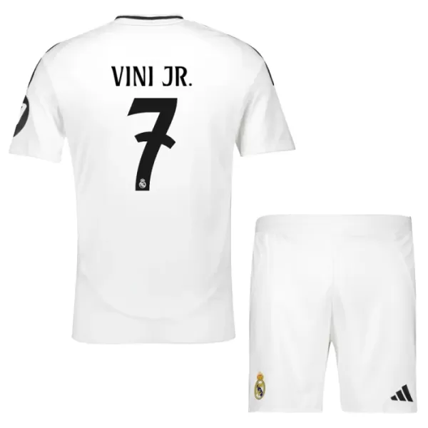 Real Madrid Vinicius Junior 7 Hjemmetrøye Barn 2024/2025