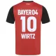 Bayer 04 Leverkusen Florian Wirtz 10 Hjemmetrøye 2024/2025