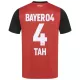 Bayer 04 Leverkusen Jonathan Tah 4 Hjemmetrøye 2024/2025