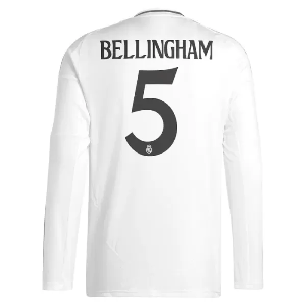 Real Madrid Jude Bellingham 5 Hjemmetrøye 2024/2025 Langermet