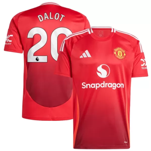 Manchester United Dalot 20 Hjemmetrøye 2024/2025