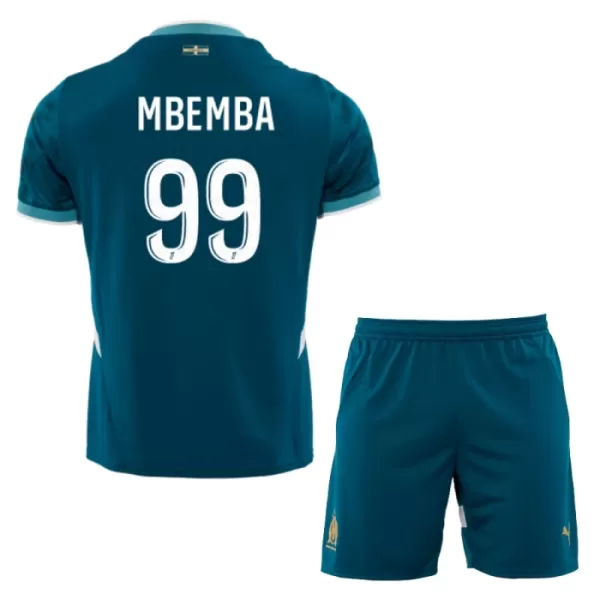 Olympique de Marseille Mbemba 99 Bortetrøye Barn 2024/2025