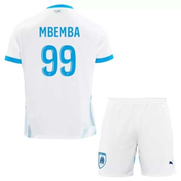 Olympique de Marseille Mbemba 99 Hjemmetrøye Barn 2024/2025