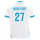 Olympique de Marseille Veretout 27 Hjemmetrøye 2024/2025