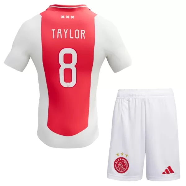 Ajax Amsterdam Kenneth Taylor 8 Hjemmetrøye Barn 2024/2025