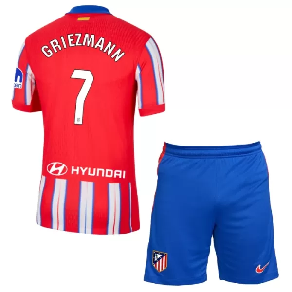 Atlético Madrid Antoine Griezmann 7 Hjemmetrøye Barn 2024/2025