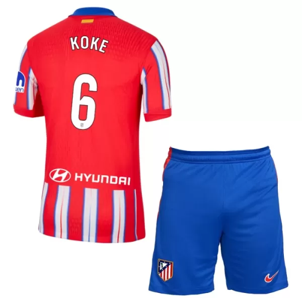 Atlético Madrid Koke 6 Hjemmetrøye Barn 2024/2025