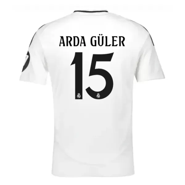 Real Madrid Arda Guler 15 Hjemmetrøye 2024/2025