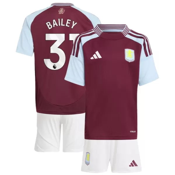 Aston Villa Bailey 31 Hjemmetrøye Barn 2024/2025