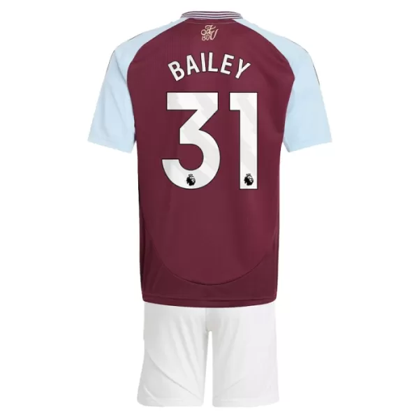 Aston Villa Bailey 31 Hjemmetrøye Barn 2024/2025