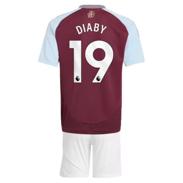 Aston Villa Diaby 19 Hjemmetrøye Barn 2024/2025