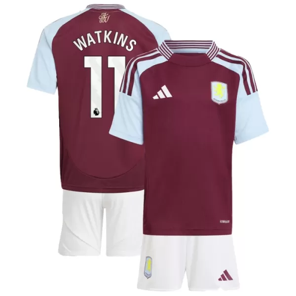 Aston Villa Watkins 11 Hjemmetrøye Barn 2024/2025