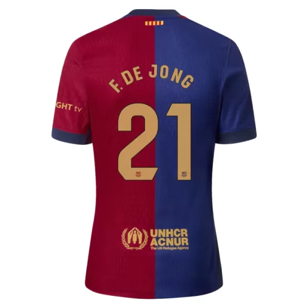 FC Barcelona Frenkie de Jong 21 Hjemmetrøye Barn 2024/2025