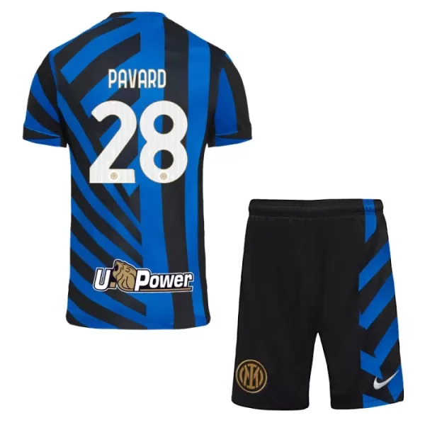 Inter Milan Pavard 28 Hjemmetrøye Barn 2024/2025