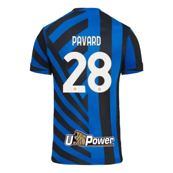 Inter Milan Pavard 28 Hjemmetrøye Barn 2024/2025