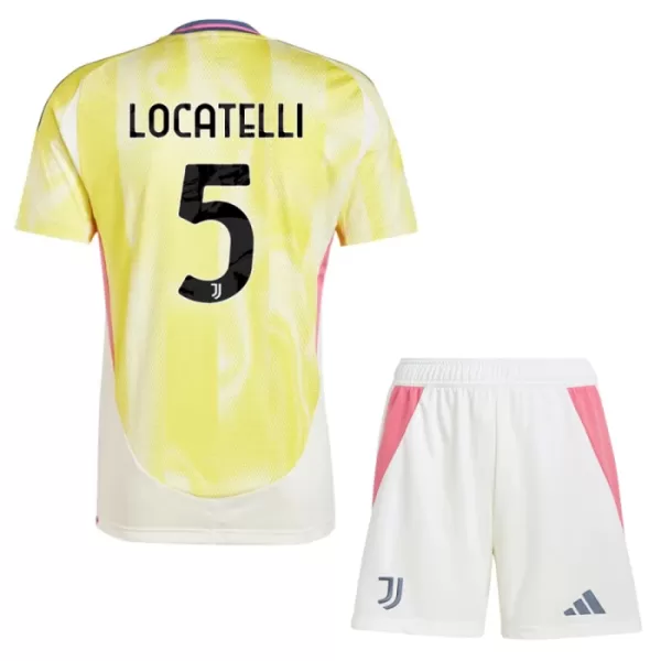 Juventus Locatelli 5 Bortetrøye Barn 2024/2025