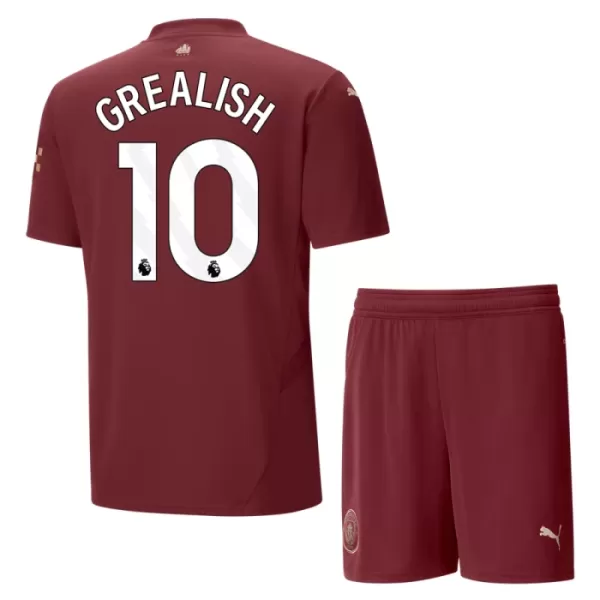 Manchester City Jack Grealish 10 Tredjetrøye Barn 2024/2025