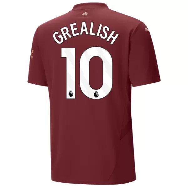 Manchester City Jack Grealish 10 Tredjetrøye Barn 2024/2025