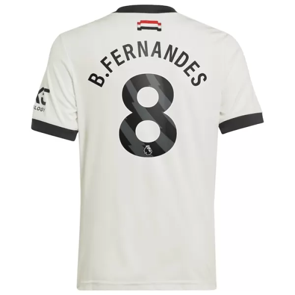 Manchester United Bruno Fernandes 8 Tredjetrøye 2024/2025