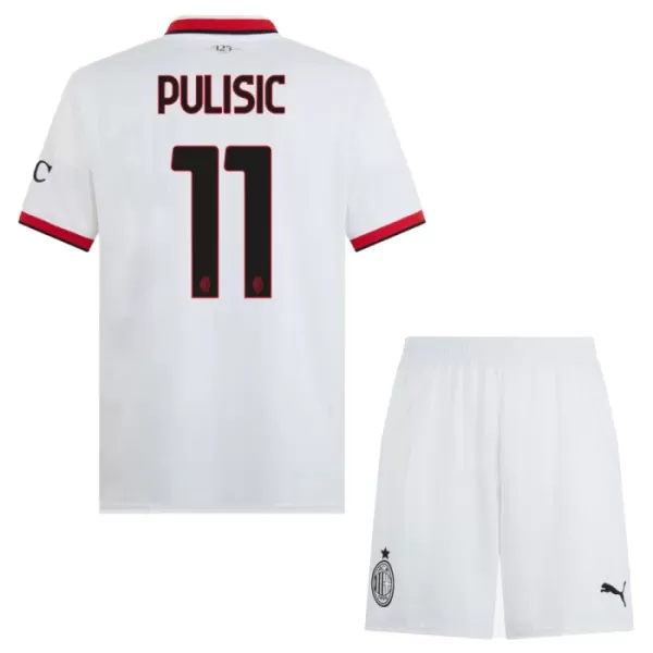 AC Milan Christian Pulišić 11 Bortetrøye Barn 2024/2025