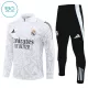 Real Madrid Trenings Collegegenser Set Barn 2024/2025 Hvit