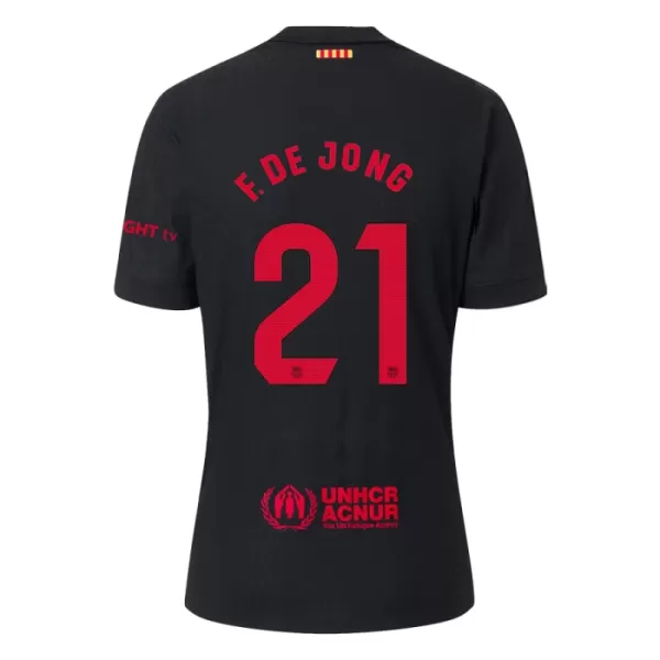 FC Barcelona Frenkie de Jong 21 Bortetrøye 2024/2025