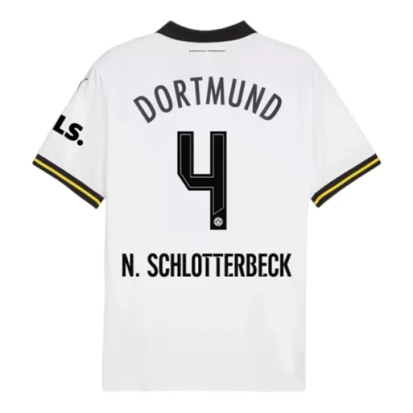 Borussia Dortmund N. Schlotterbeck 4 Tredjetrøye 2024/2025