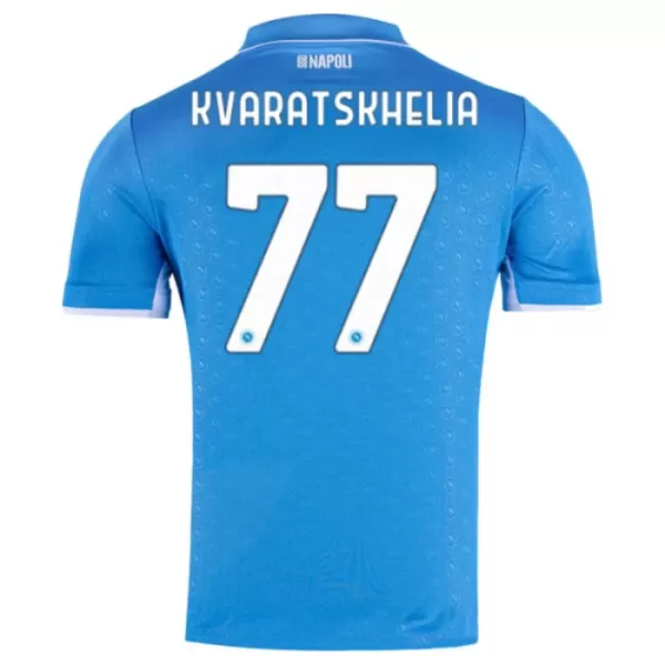 SSC Napoli Kvaratskhelia 77 Hjemmetrøye 2024/2025