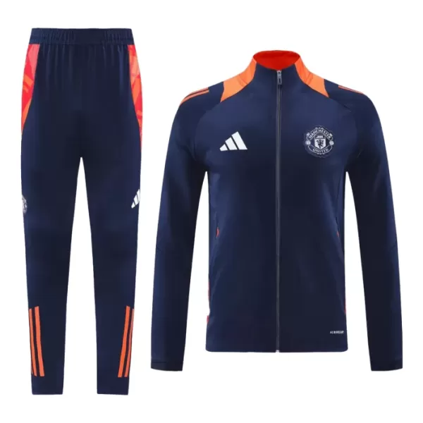 Manchester United Treningsjakkedresser 2024/2025 Navy