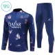 Paris Saint-Germain Trenings Collegegenser Set Barn 2024/2025 Navy