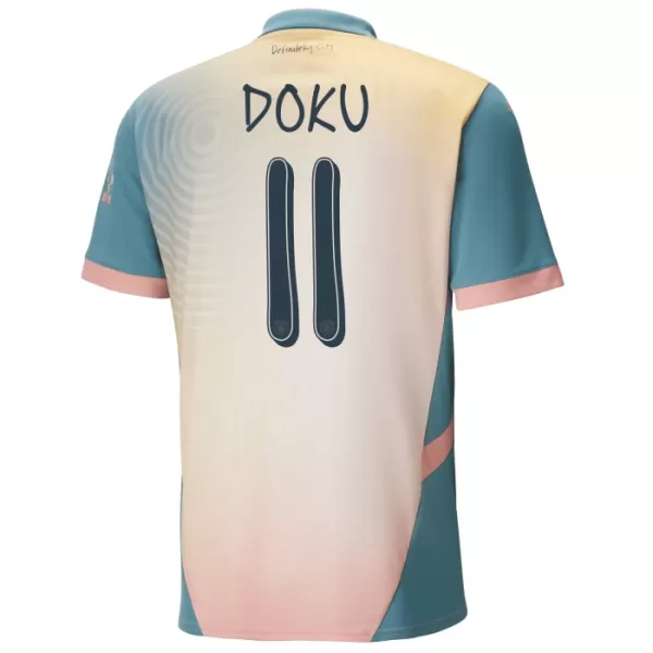 Manchester City Jérémy Doku 11 Fjerde trøye 2024/2025