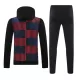 Barcelona Hoodie Trenings Collegegenser Set 2024/2025 Navy