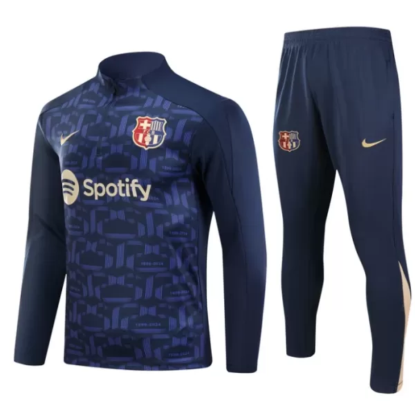 Barcelona Trenings Collegegenser Set 2024/2025 Navy