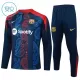 Barcelona Trenings Collegegenser Set Barn 2024/2025 Navy