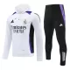 Real Madrid Hoodie Trenings Collegegenser Set 2024/2025 Hvit