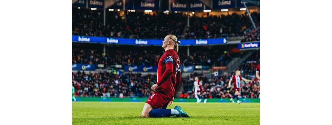 Norges stolthet Haaland scoret to ganger for å hjelpe Norge med å slå Slovenia 3-0