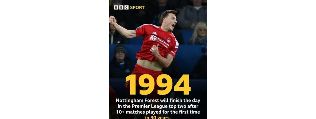 Nottingham Forest, som brøt gjennom bommene, innledet sin egen reise som en mørk hest i Premier League